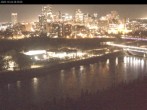 Archiv Foto Webcam Panoramablick auf das River Valley und die Skyline von Edmonton 19:00