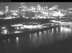 Archiv Foto Webcam Panoramablick auf das River Valley und die Skyline von Edmonton 02:00