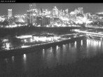 Archiv Foto Webcam Panoramablick auf das River Valley und die Skyline von Edmonton 04:00