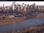 Archiv Foto Webcam Panoramablick auf das River Valley und die Skyline von Edmonton 08:00