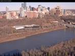 Archiv Foto Webcam Panoramablick auf das River Valley und die Skyline von Edmonton 14:00