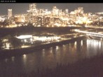 Archiv Foto Webcam Panoramablick auf das River Valley und die Skyline von Edmonton 18:00