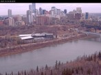 Archiv Foto Webcam Panoramablick auf das River Valley und die Skyline von Edmonton 08:00