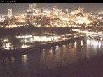 Archiv Foto Webcam Panoramablick auf das River Valley und die Skyline von Edmonton 02:00