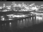 Archiv Foto Webcam Panoramablick auf das River Valley und die Skyline von Edmonton 04:00