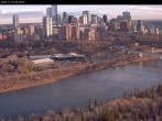 Archiv Foto Webcam Panoramablick auf das River Valley und die Skyline von Edmonton 08:00