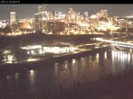 Archiv Foto Webcam Panoramablick auf das River Valley und die Skyline von Edmonton 03:00