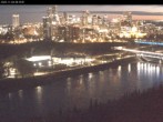 Archiv Foto Webcam Panoramablick auf das River Valley und die Skyline von Edmonton 05:00