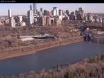 Archiv Foto Webcam Panoramablick auf das River Valley und die Skyline von Edmonton 09:00
