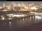 Archiv Foto Webcam Panoramablick auf das River Valley und die Skyline von Edmonton 23:00