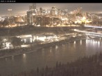 Archiv Foto Webcam Panoramablick auf das River Valley und die Skyline von Edmonton 05:00