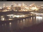 Archiv Foto Webcam Panoramablick auf das River Valley und die Skyline von Edmonton 02:00