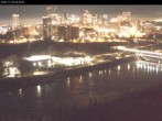 Archiv Foto Webcam Panoramablick auf das River Valley und die Skyline von Edmonton 02:00