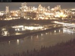 Archiv Foto Webcam Panoramablick auf das River Valley und die Skyline von Edmonton 23:00