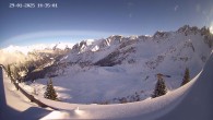 Archiv Foto Webcam Ladurns - Edelweißhütte 13:00