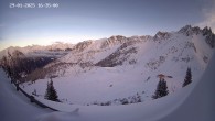 Archiv Foto Webcam Ladurns - Edelweißhütte 15:00