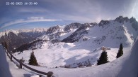 Archiv Foto Webcam Ladurns - Edelweißhütte 13:00