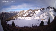Archiv Foto Webcam Ladurns - Edelweißhütte 17:00