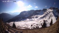 Archived image Webcam Ladurns - Malga Edelweis 07:00
