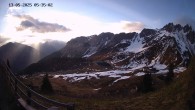 Archiv Foto Webcam Ladurns - Edelweißhütte 05:00