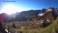Archiv Foto Webcam Ladurns - Edelweißhütte 05:00