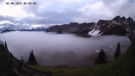 Archiv Foto Webcam Ladurns - Edelweißhütte 06:00
