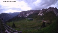 Archiv Foto Webcam Ladurns - Edelweißhütte 17:00