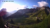 Archiv Foto Webcam Ladurns - Edelweißhütte 05:00