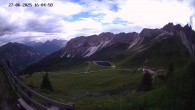 Archiv Foto Webcam Ladurns - Edelweißhütte 17:00
