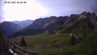 Archiv Foto Webcam Ladurns - Edelweißhütte 06:00