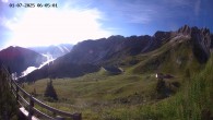 Archiv Foto Webcam Ladurns - Edelweißhütte 06:00