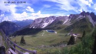 Archiv Foto Webcam Ladurns - Edelweißhütte 13:00