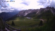 Archiv Foto Webcam Ladurns - Edelweißhütte 17:00