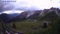 Archiv Foto Webcam Ladurns - Edelweißhütte 09:00