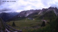 Archiv Foto Webcam Ladurns - Edelweißhütte 15:00