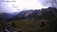 Archiv Foto Webcam Ladurns - Edelweißhütte 09:00