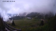Archiv Foto Webcam Ladurns - Edelweißhütte 09:00