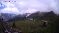Archiv Foto Webcam Ladurns - Edelweißhütte 11:00