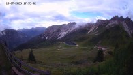 Archiv Foto Webcam Ladurns - Edelweißhütte 17:00