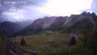Archiv Foto Webcam Ladurns - Edelweißhütte 17:00
