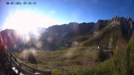Archiv Foto Webcam Ladurns - Edelweißhütte 05:00