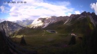 Archiv Foto Webcam Ladurns - Edelweißhütte 17:00