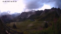 Archiv Foto Webcam Ladurns - Edelweißhütte 06:00