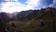 Archiv Foto Webcam Ladurns - Edelweißhütte 05:00