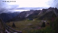 Archiv Foto Webcam Ladurns - Edelweißhütte 09:00