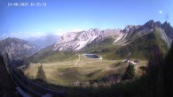 Archiv Foto Webcam Ladurns - Edelweißhütte 15:00