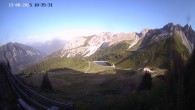 Archiv Foto Webcam Ladurns - Edelweißhütte 17:00