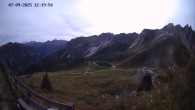 Archiv Foto Webcam Ladurns - Edelweißhütte 08:00