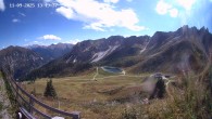 Archiv Foto Webcam Ladurns - Edelweißhütte 09:00