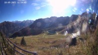 Archived image Webcam Ladurns - Malga Edelweis 09:00